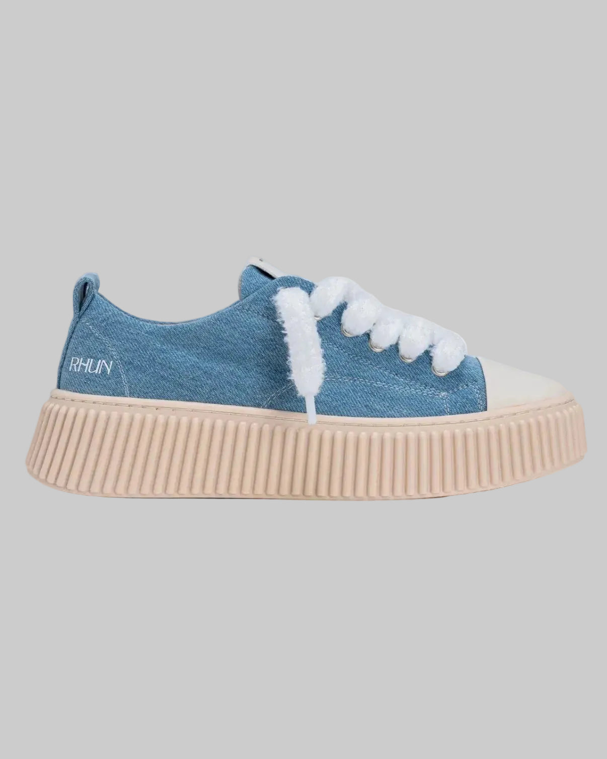 RHUN-Sneakers 2020 Treble light blue canvas -נעלי רואן  2020