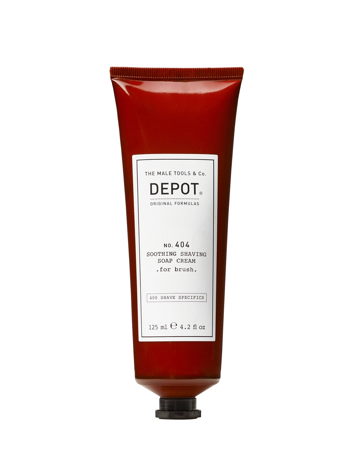 DEPOT No. 404 – Soothing Shaving Soap Cream קרם סבון גילוח לגילוח חלק ומדויק