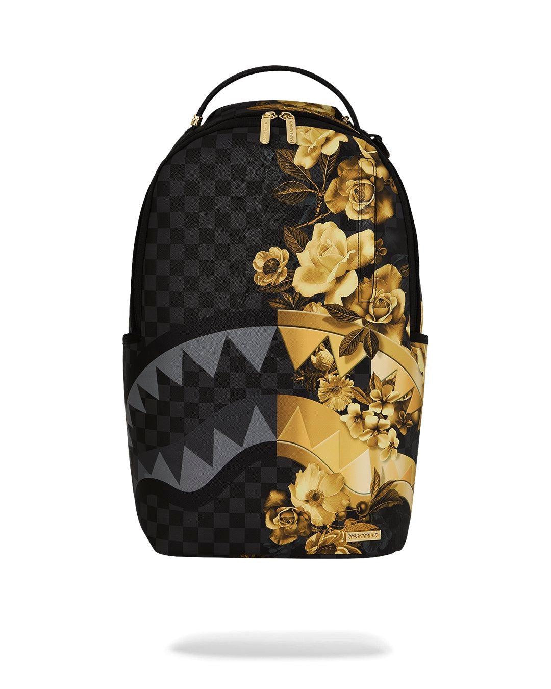 GOLD FLORAL REMIX DLXSV BACKPACK