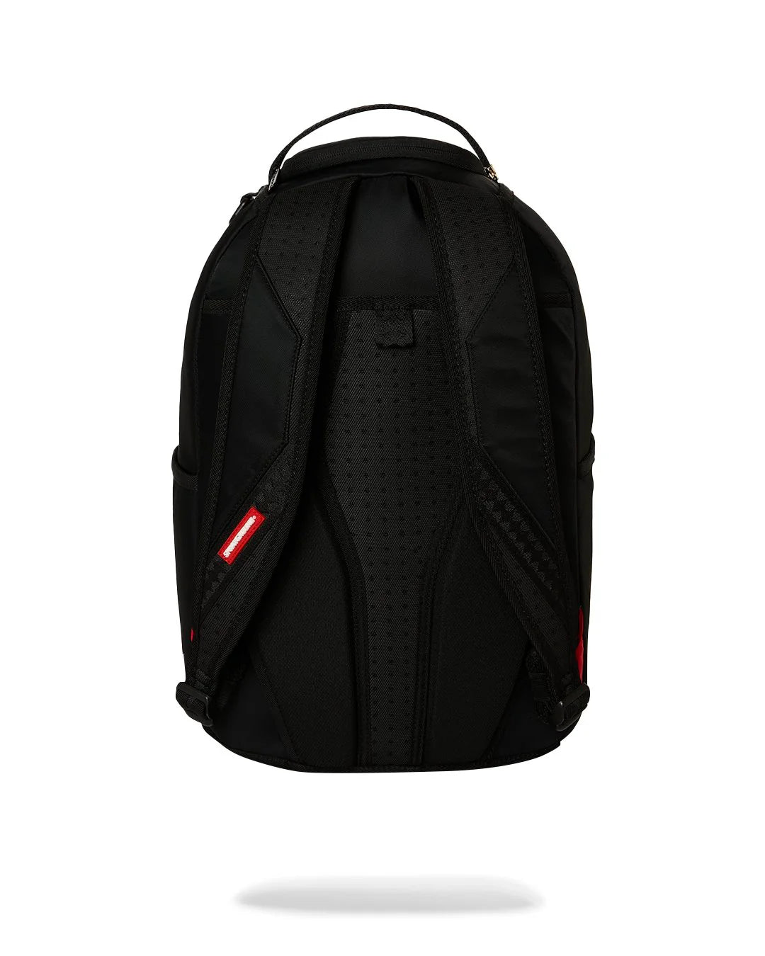 SHARK CENTRAL WHITE STENCIL SHARK BLACK NYLON BACKPACK