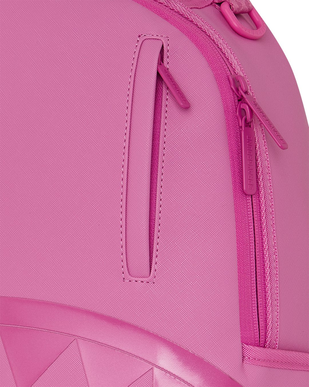 PINK GHOST DRIP BACKPACK-תיק ורוד נילון