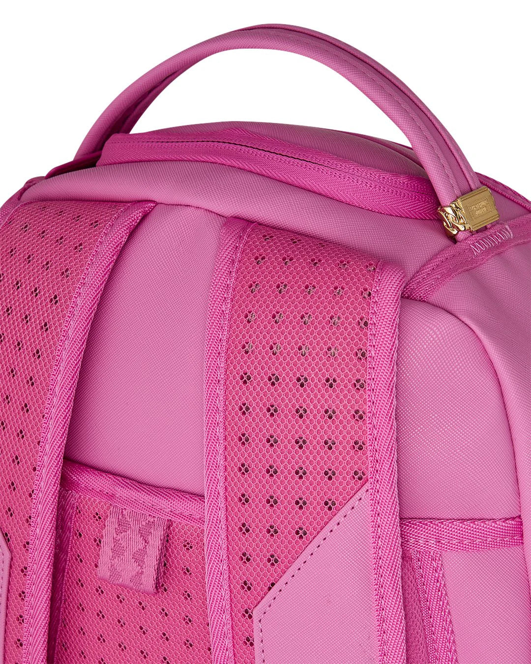 PINK GHOST DRIP BACKPACK-תיק ורוד נילון