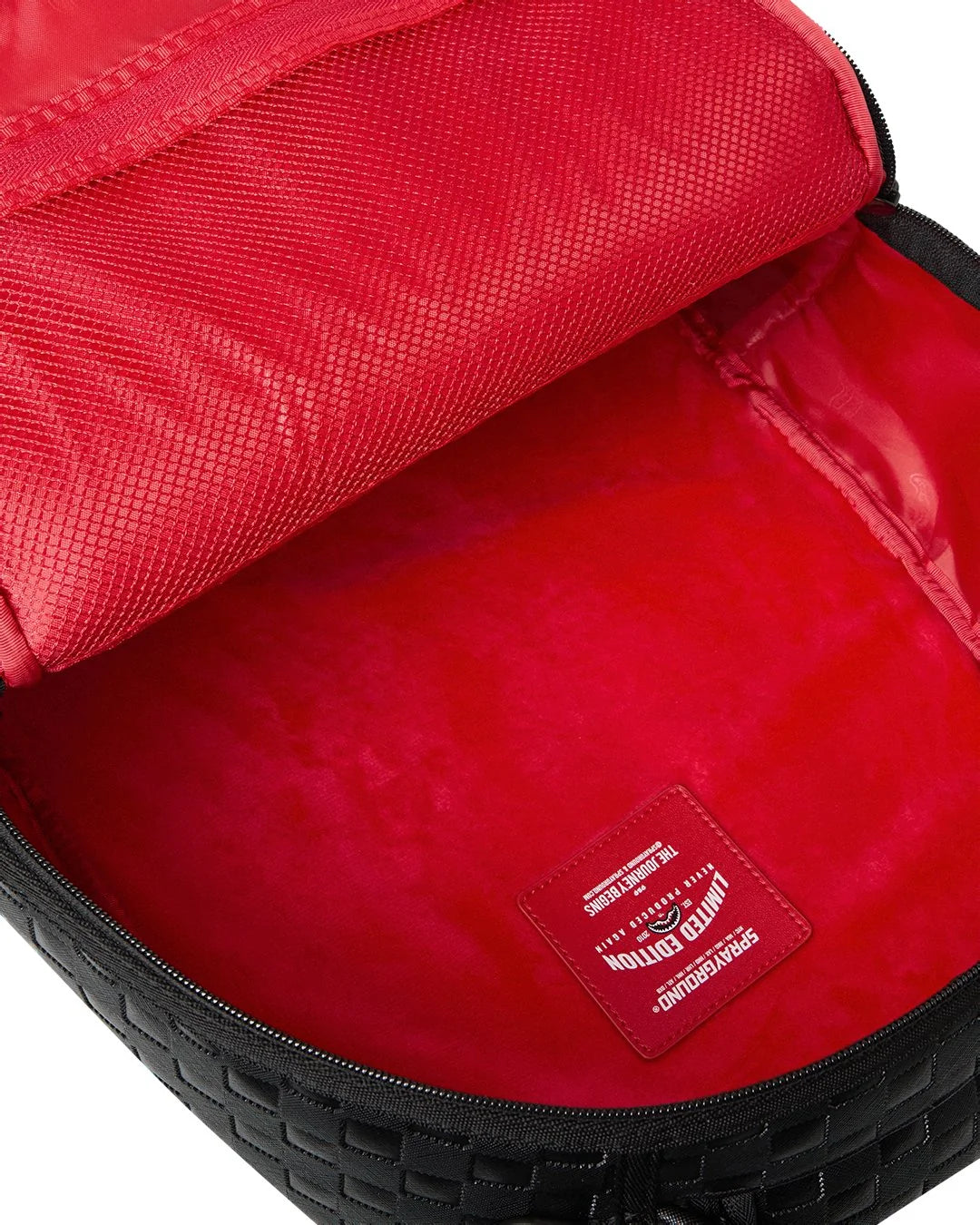 RAISED CHECK BACKPACK