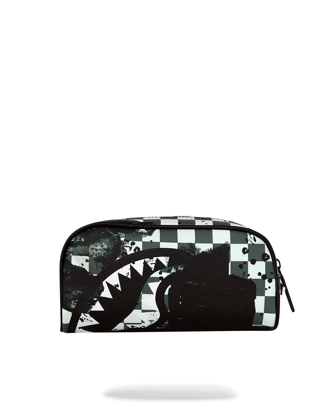 PAINTED OVER CHECK POUCH-קלמר