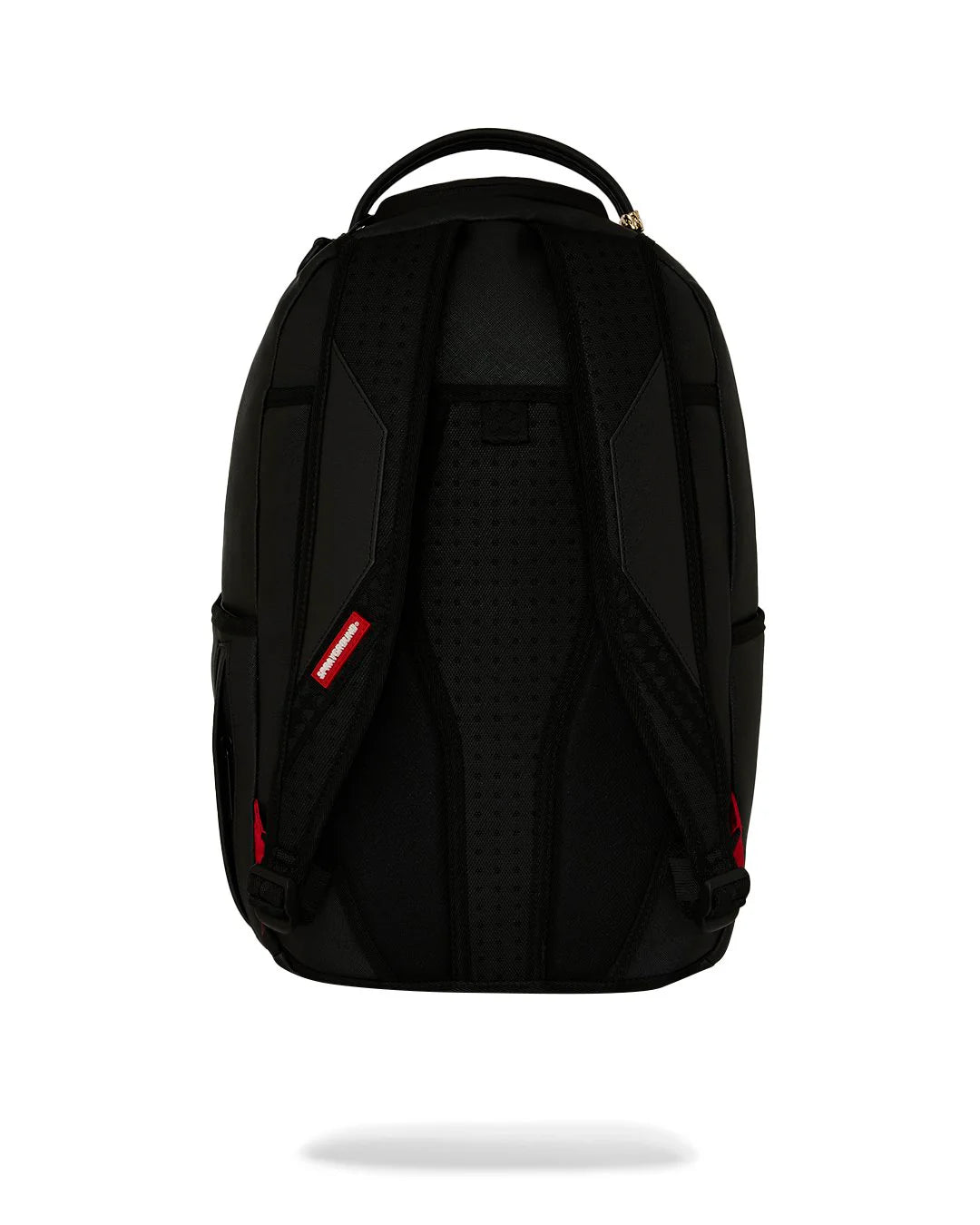 SHARK CENTRAL EMBOSSED BLACK NYLON BACKPACK-תיק שחור