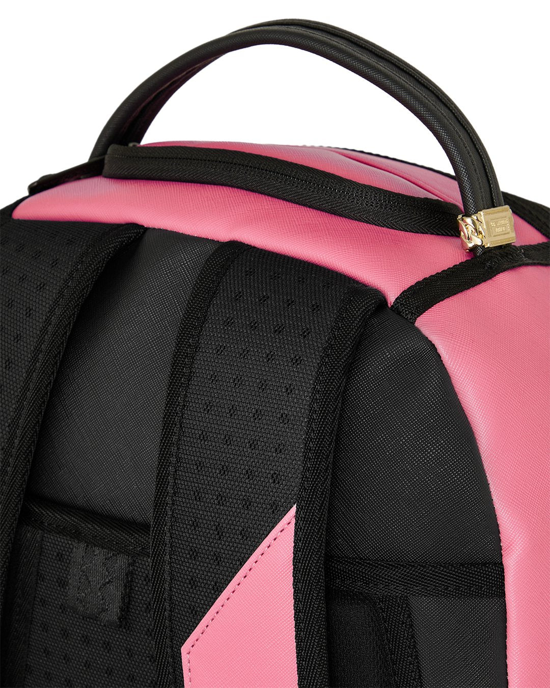 SHARK CENTRAL PINK EMBROIDERED SHARK BACKPACK-תיק ורוד פרימות