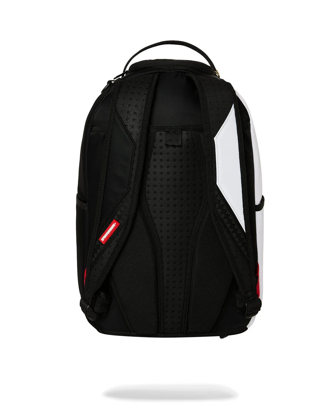 SHARK CENTRAL BLACK AND WHITE STENCIL BACKPACK