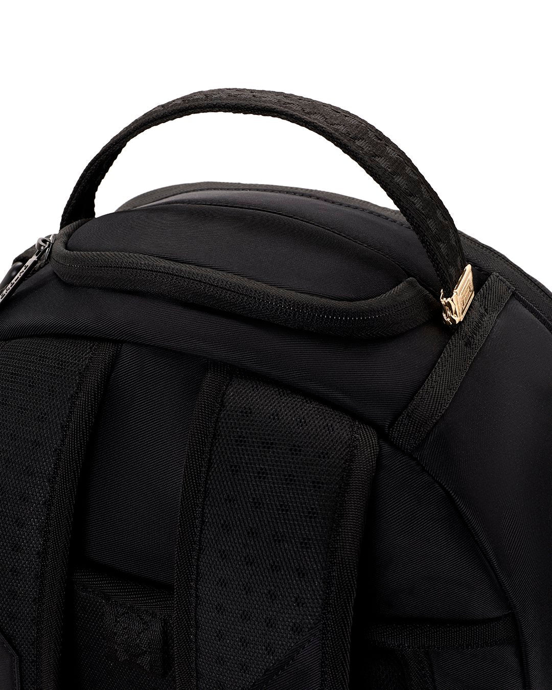 SHARK CENTRAL BLACKED OUT NYLON BACKPACK-תיק שחור נילון