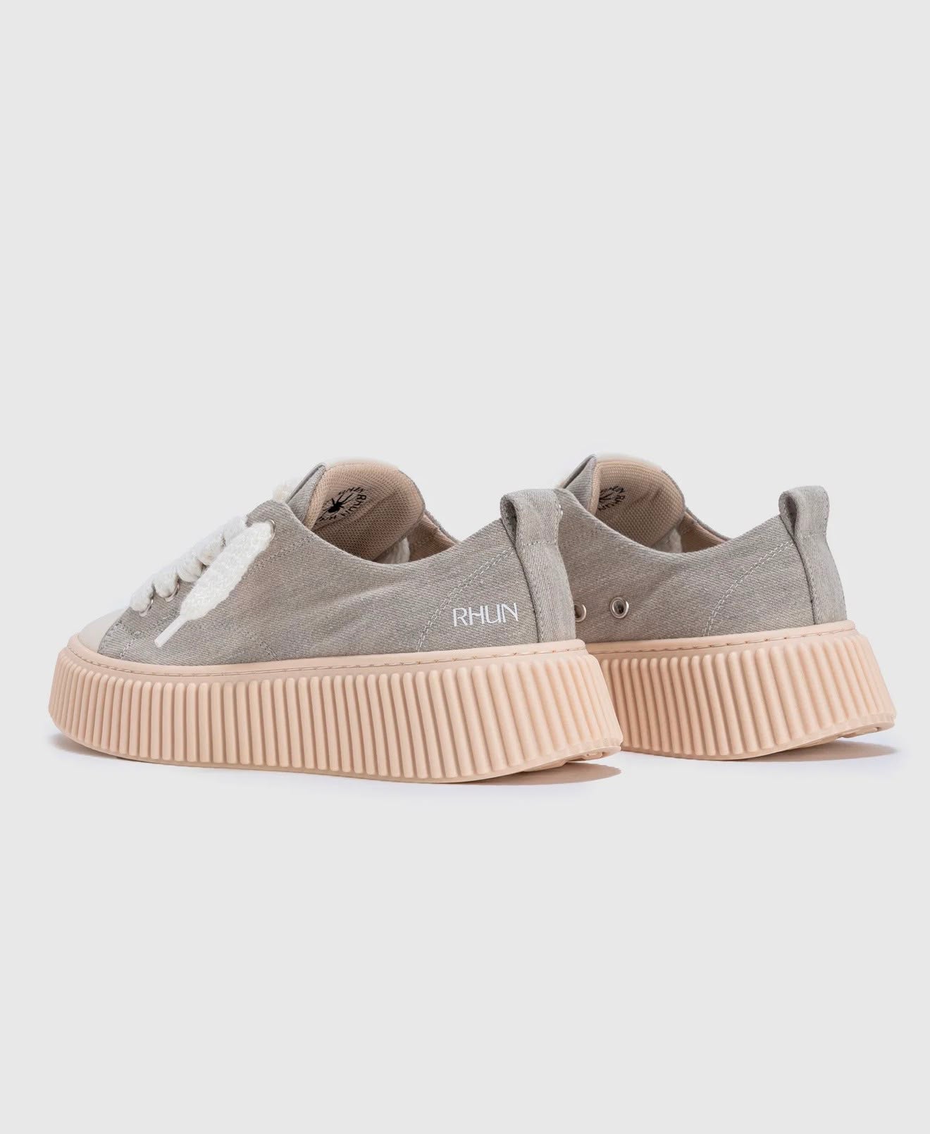 RHUN-Sneakers 2020 Treble gray-נעלי רואן זמש אפור 2020