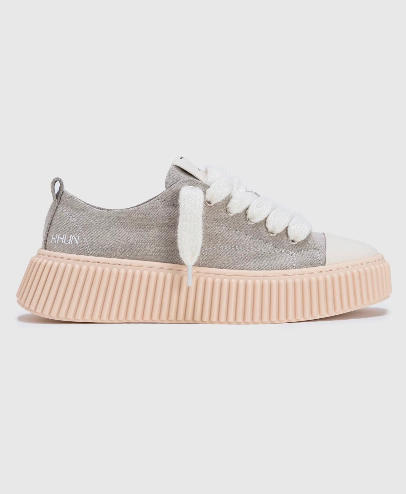 RHUN-Sneakers 2020 Treble gray-נעלי רואן זמש אפור 2020
