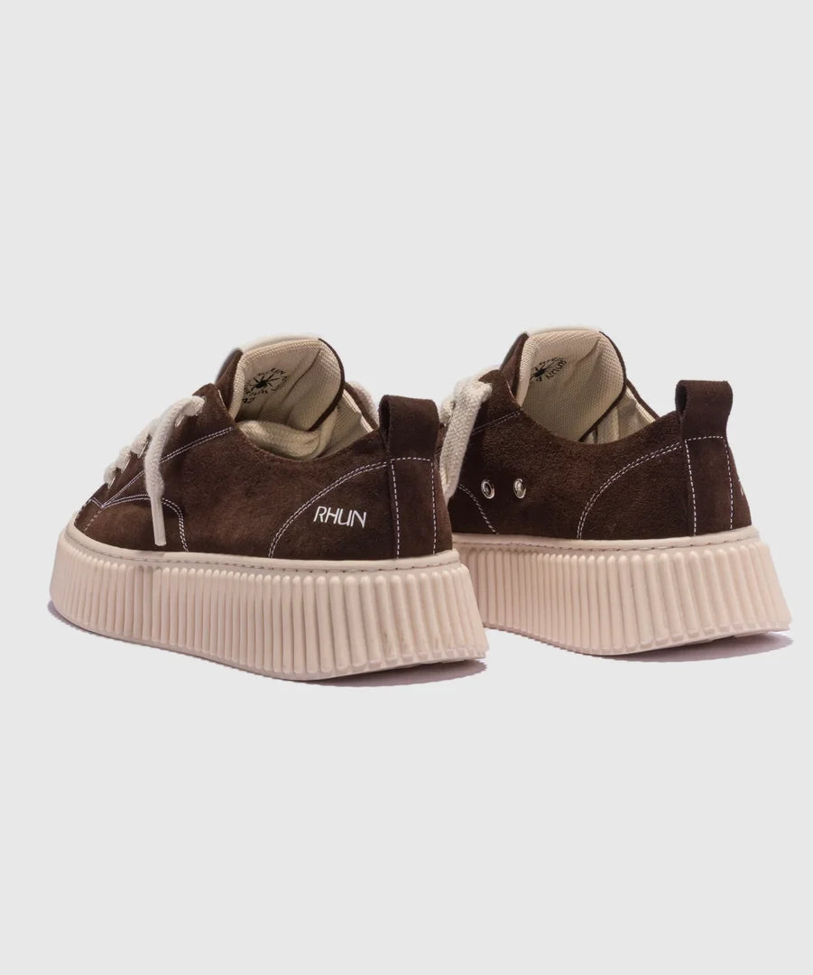 RHUN-Sneakers 2020 Treble brown-נעלי רואן זמש חום 2020