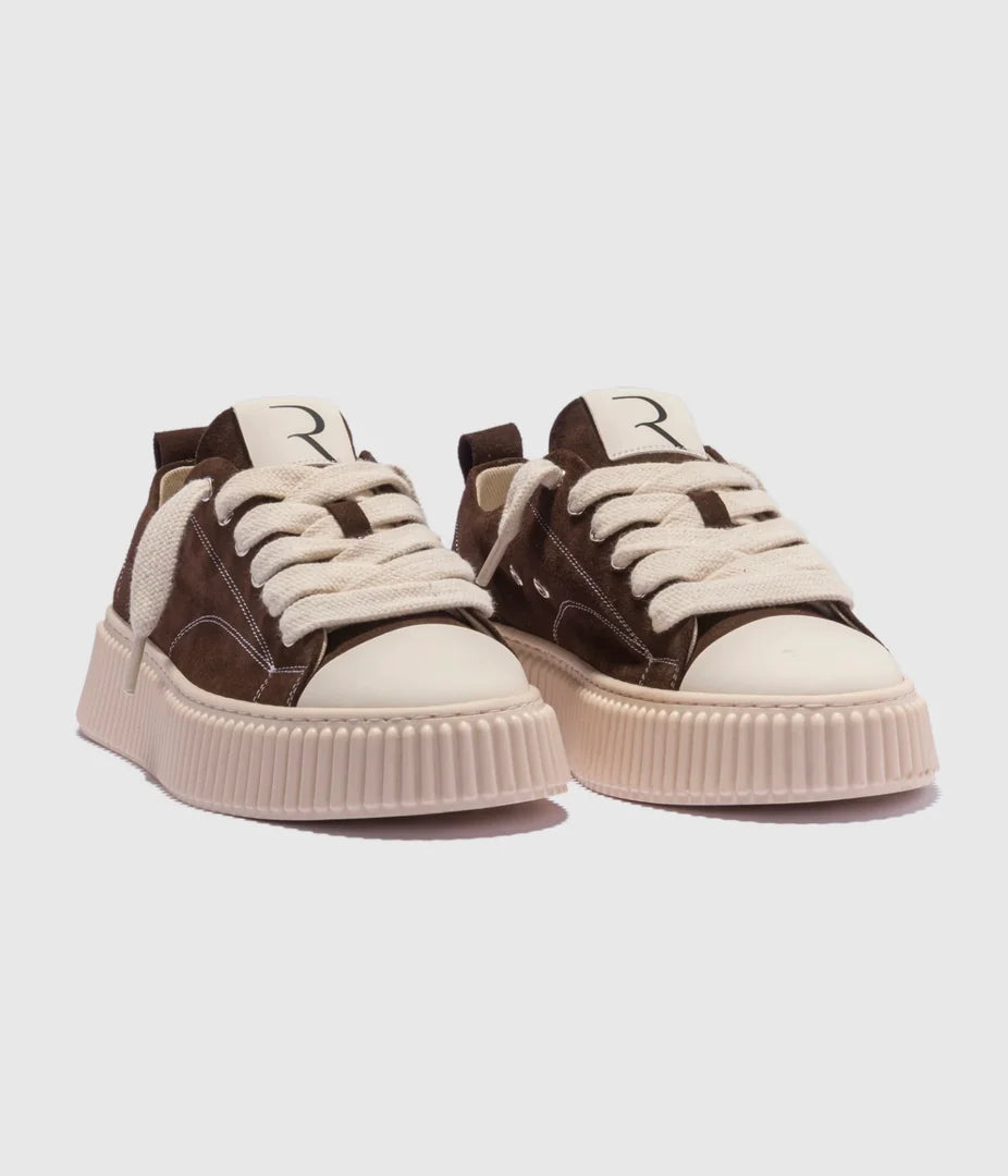 RHUN-Sneakers 2020 Treble brown-נעלי רואן זמש חום 2020