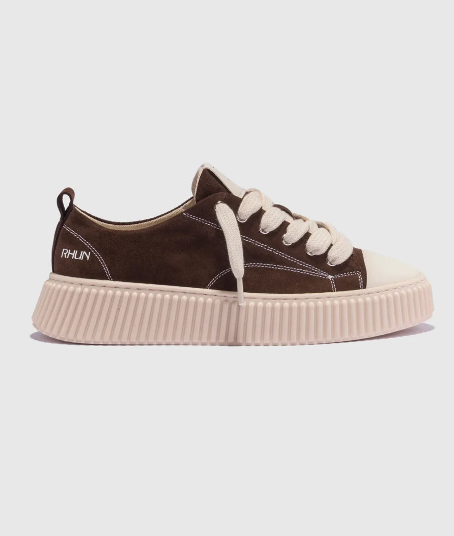 RHUN-Sneakers 2020 Treble brown-נעלי רואן זמש חום 2020