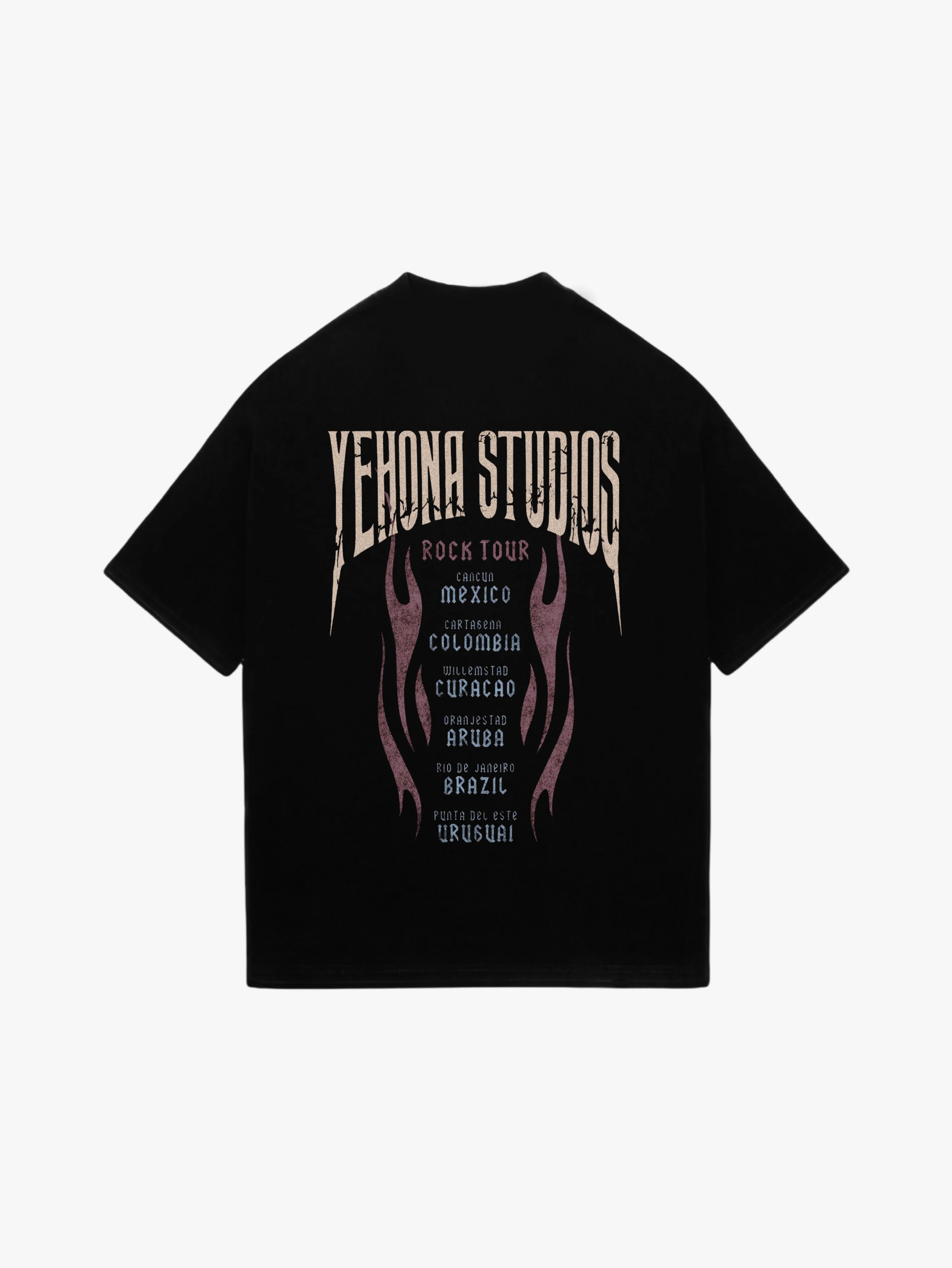 Rock tour T - shirt black