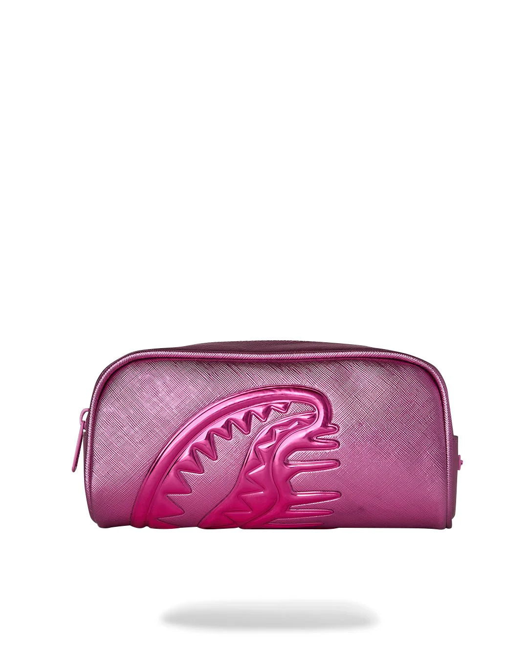 METALLIC PUNK DRIP POUCH-קלמר ורוד