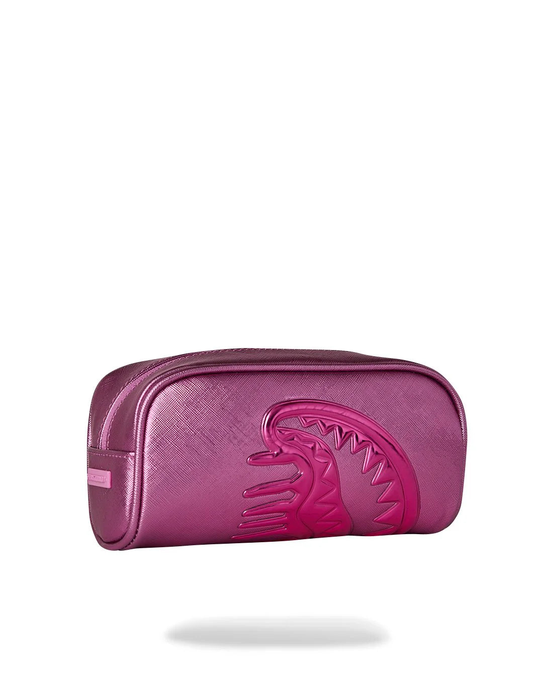 METALLIC PUNK DRIP POUCH-קלמר ורוד