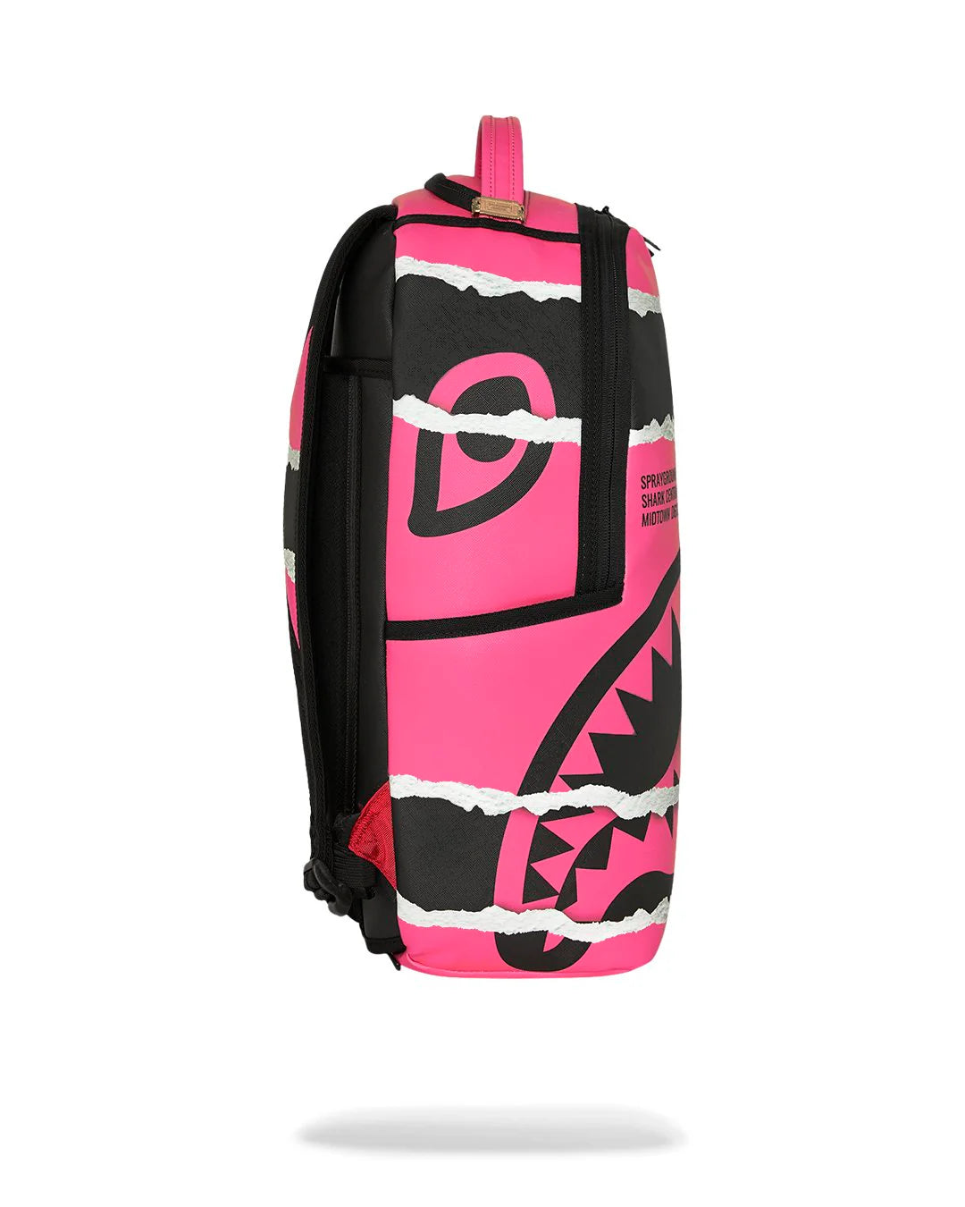 SHARK CENTRAL DUALITY TEAR BACKPACK-תיק גב שחור ורוד