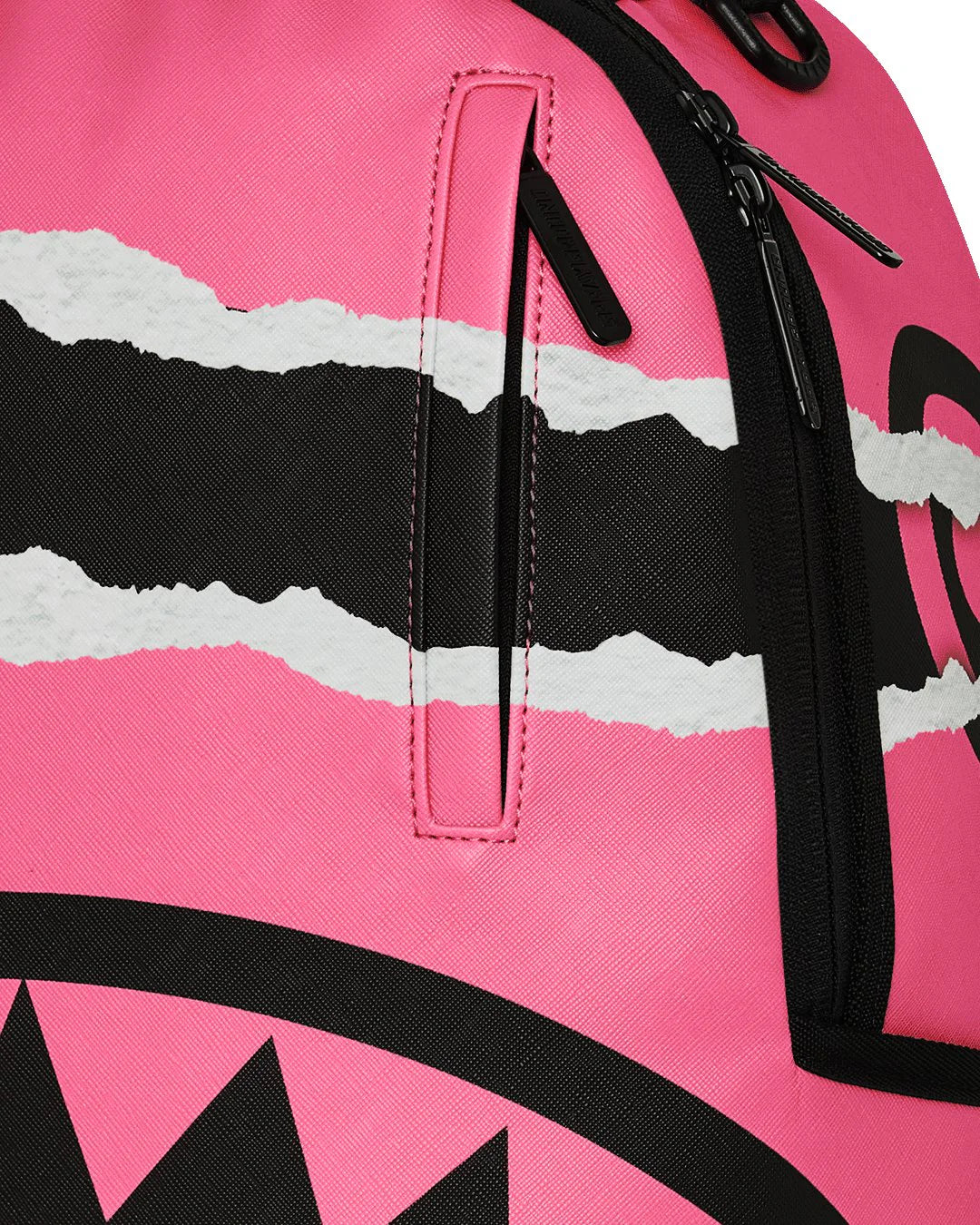 SHARK CENTRAL DUALITY TEAR BACKPACK-תיק גב שחור ורוד