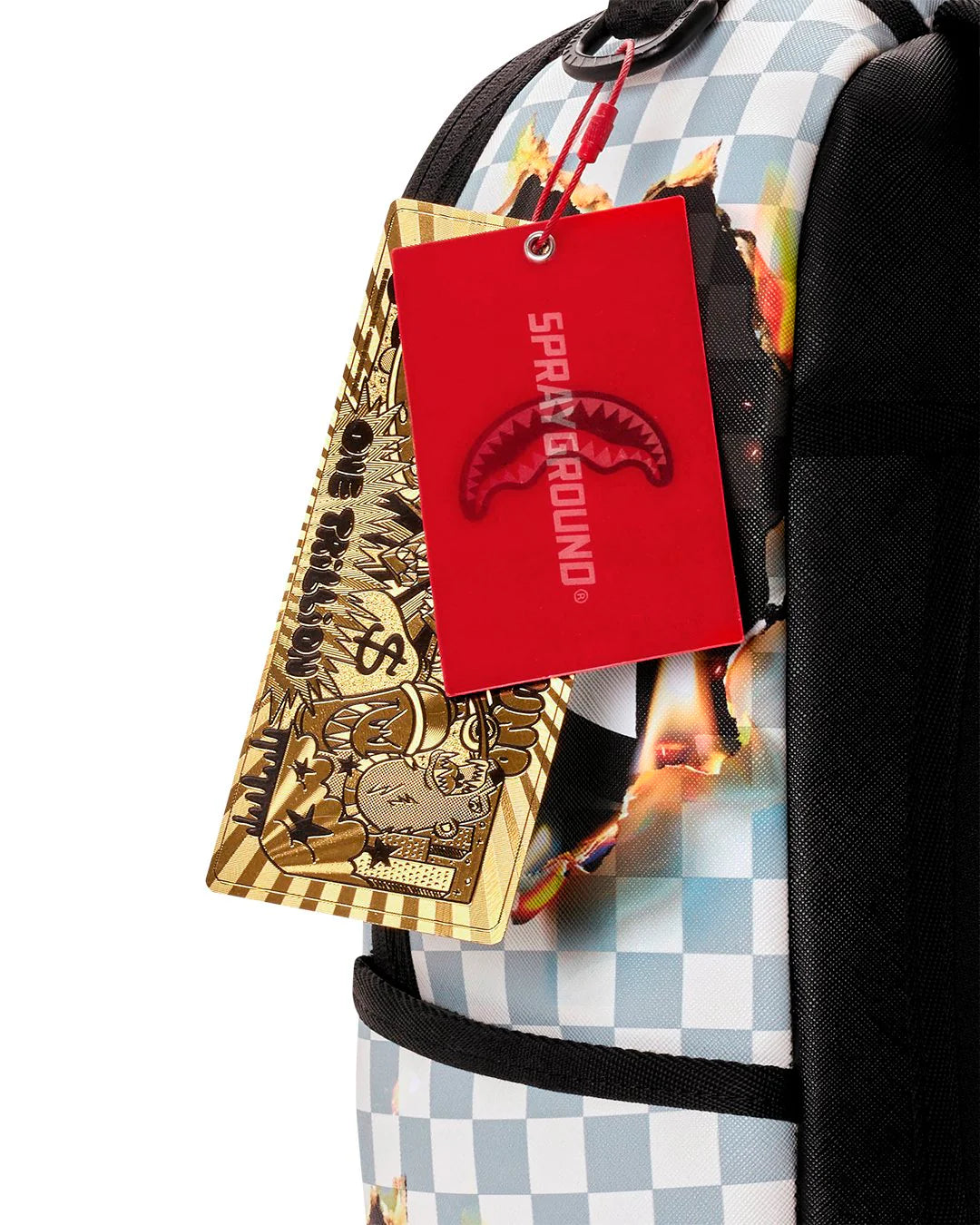 CHECK MELT BACKPACK-תיק גב אש