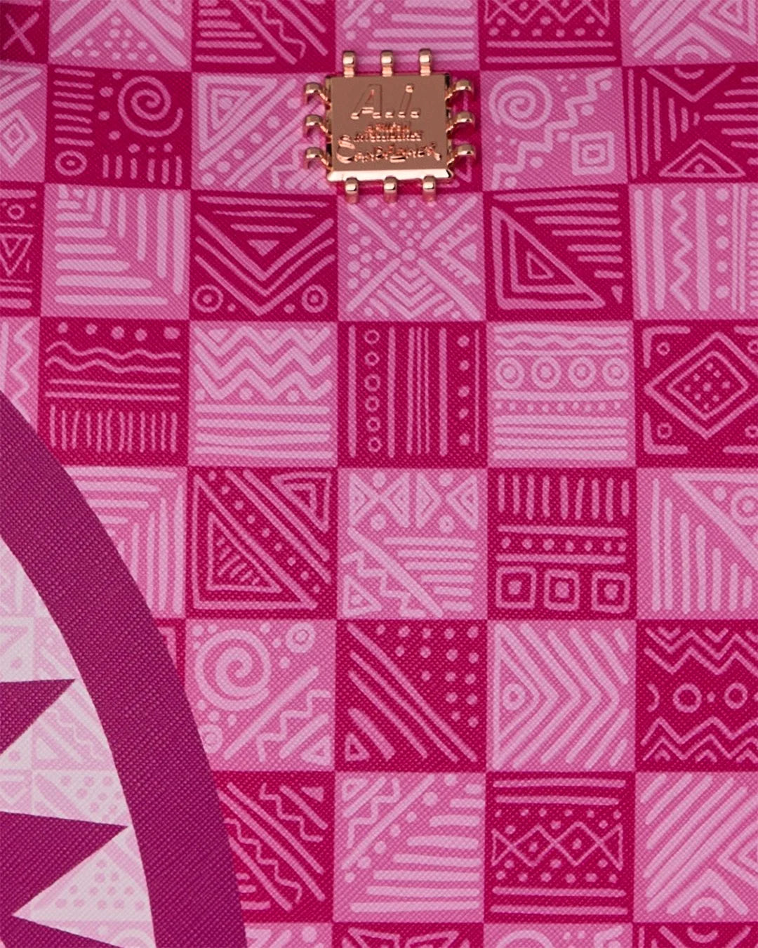 NEW AI PATTERN TOTE-תיק טוט ורוד
