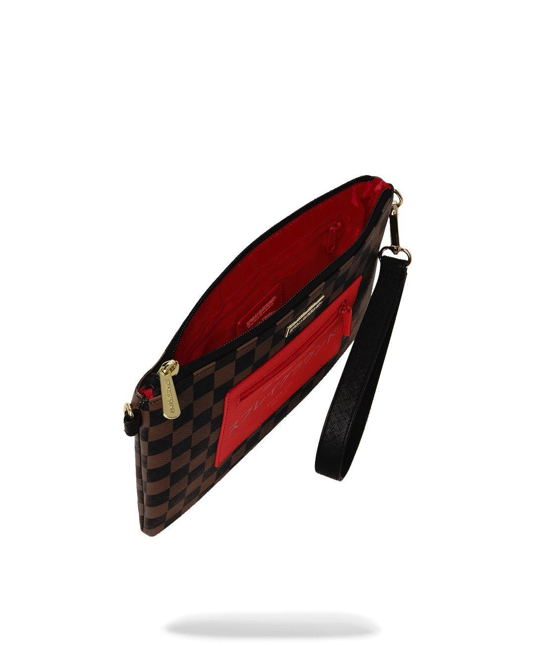 RED REDEMPTION CROSSBODY POUCHETTE