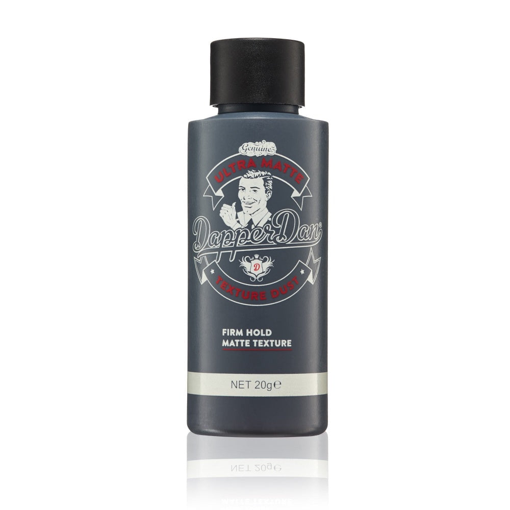Dapper Dan Ultra Matte Texture Dust אבקת עיצוב לשיער – נפח חזק וגימור אולטרה מט